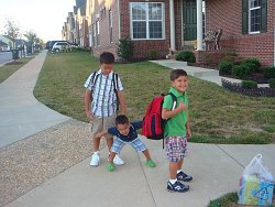 First Day of School, September, 2008 - 06